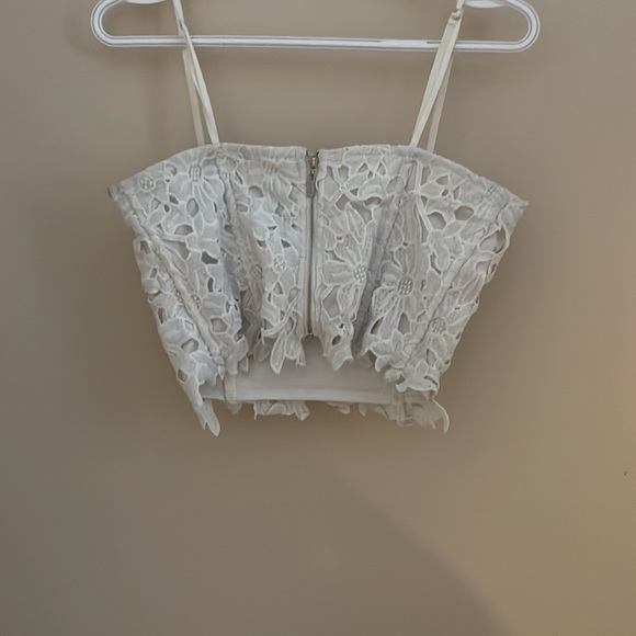 Laced Crop Tank - Picture 2 of 2